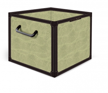 Aufbewahrungsbox Kanguru Tapire q-bo, Karton, mehrfarbig, 30 x 30 x 30 cm